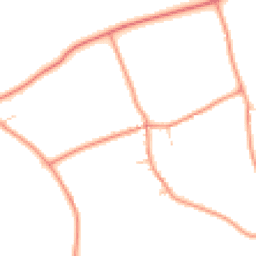Daytime road noise heatmap for NN12 8NF