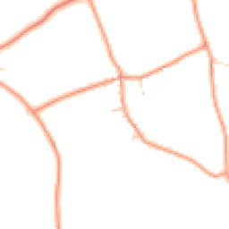 Daytime road noise heatmap for NN12 8NQ