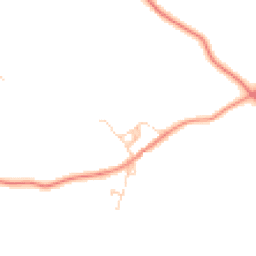 Daytime road noise heatmap for NN12 8QP