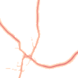 Daytime road noise heatmap for NN12 8RA
