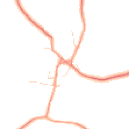 Daytime road noise heatmap for NN12 8RD