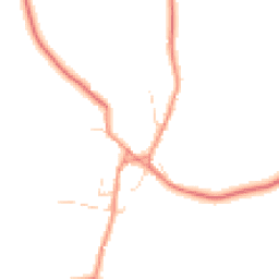 Daytime road noise heatmap for NN12 8RG