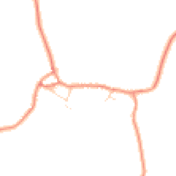 Daytime road noise heatmap for NN12 8SN