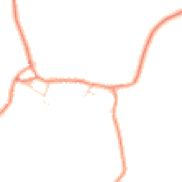 Daytime road noise heatmap for NN12 8SP