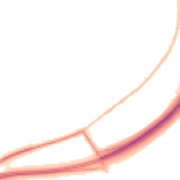 Night-time road noise heatmap for NN12 8UX