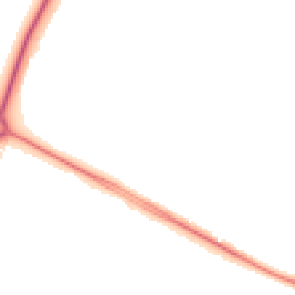 Night-time road noise heatmap for NN17 2QF