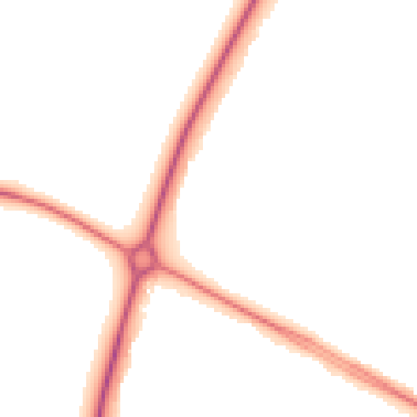 Night-time road noise heatmap for NN17 2SA