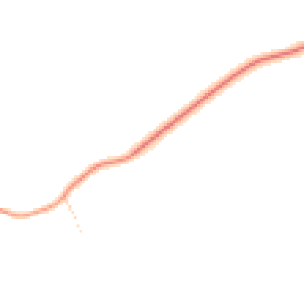 Daytime road noise heatmap for NN17 3AA