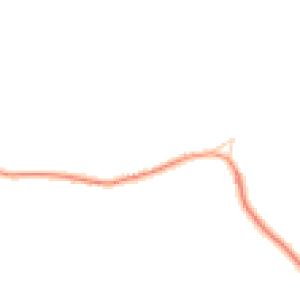 Daytime road noise heatmap for NN17 3AT