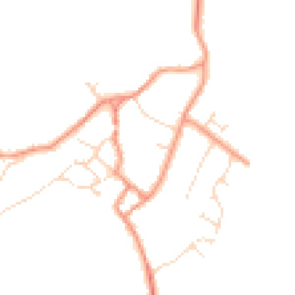 Daytime road noise heatmap for NN17 3DS