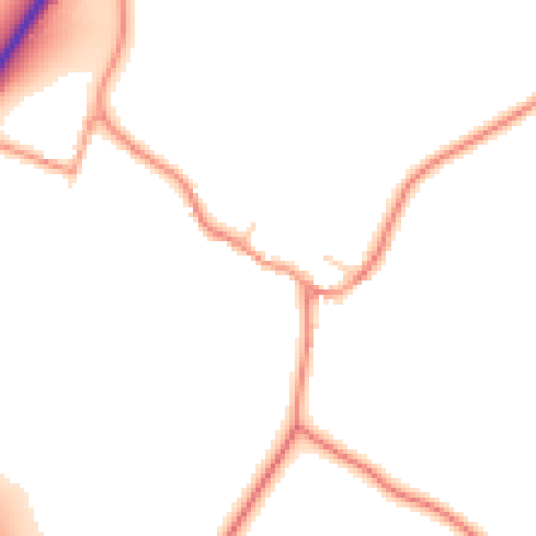 Daytime road noise heatmap for NN17 3DY