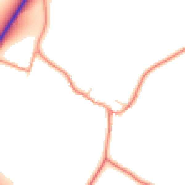 Daytime road noise heatmap for NN17 3ET