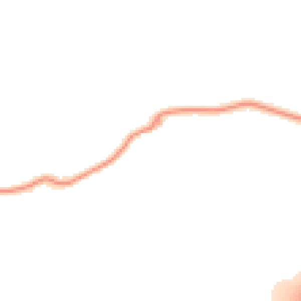 Daytime road noise heatmap for NN17 3EW