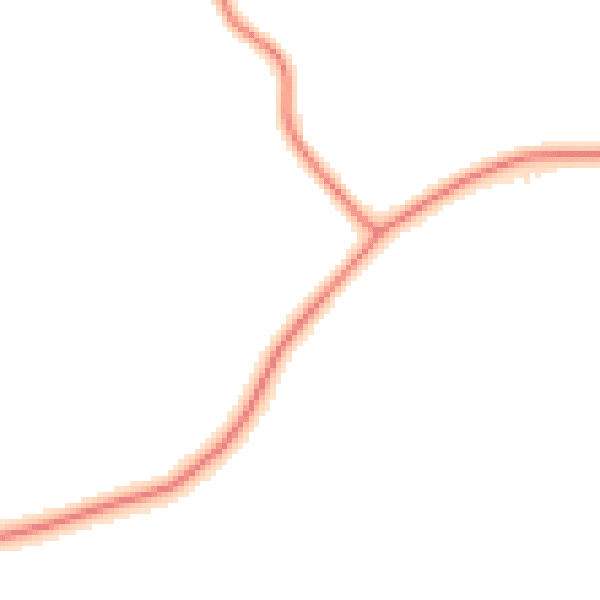 Daytime road noise heatmap for NN17 4BB