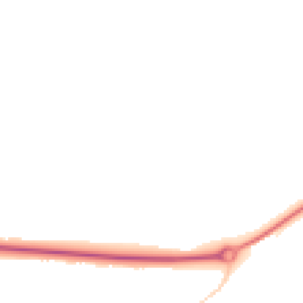 Night-time road noise heatmap for NN17 5GH