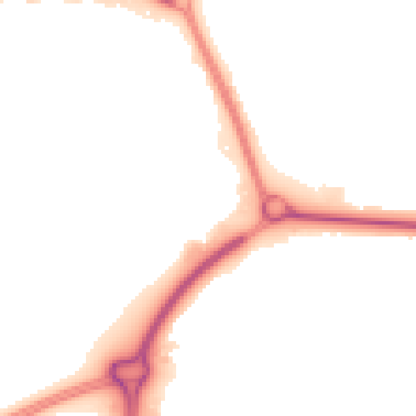 Night-time road noise heatmap for NN17 5LX