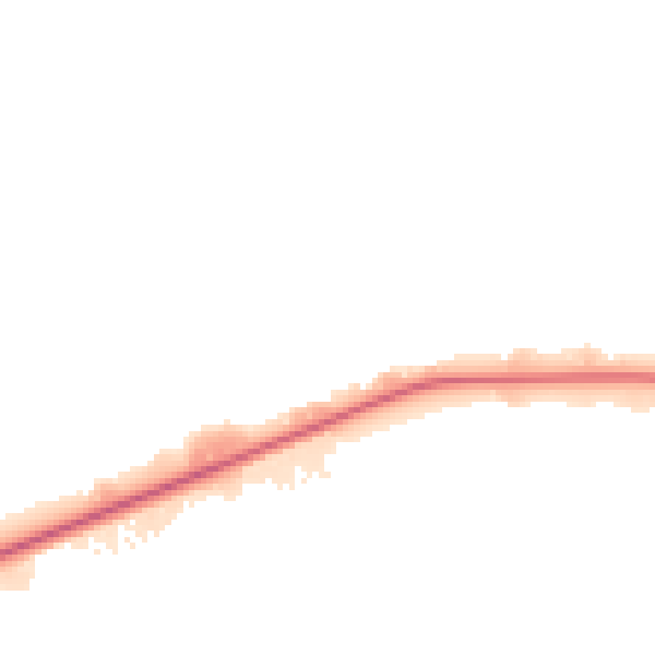 Night-time road noise heatmap for NN17 5XJ