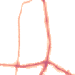 Night-time road noise heatmap for NN2 6DT