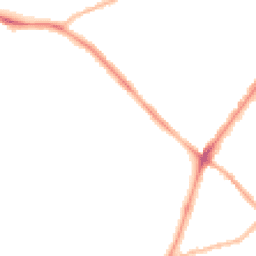 Night-time road noise heatmap for NN2 6JF