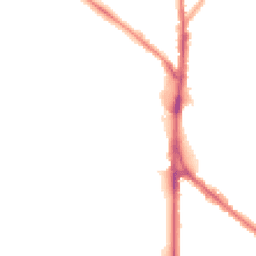 Night-time road noise heatmap for NN2 6LU