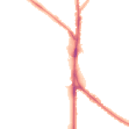 Night-time road noise heatmap for NN2 6NF