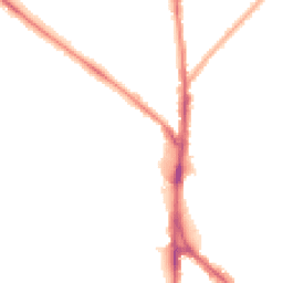 Night-time road noise heatmap for NN2 6QF