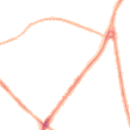 Night-time road noise heatmap for NN2 7HN