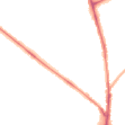 Night-time road noise heatmap for NN2 8AW