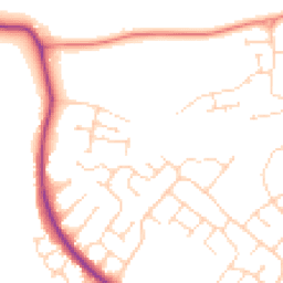 Daytime road noise heatmap for NN2 8GH
