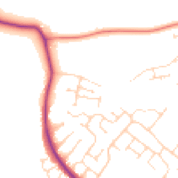 Daytime road noise heatmap for NN2 8GN