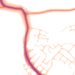 Daytime road noise heatmap for NN2 8GP