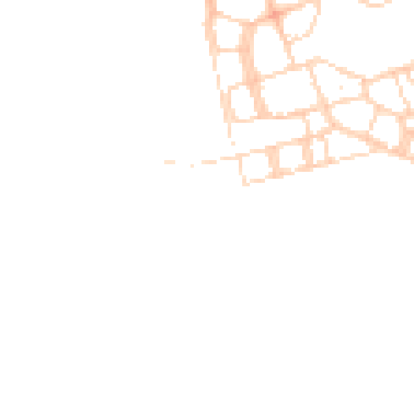 Daytime road noise heatmap for NN5 4WT