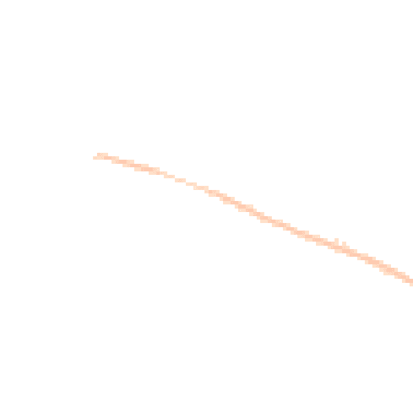 Night-time road noise heatmap for NN5 6GG