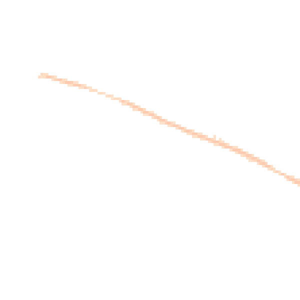Night-time road noise heatmap for NN5 6GJ