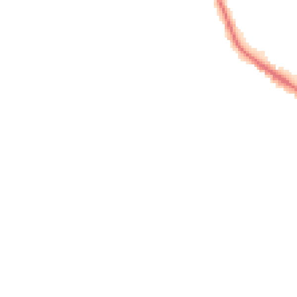 Night-time road noise heatmap for NN5 6QU