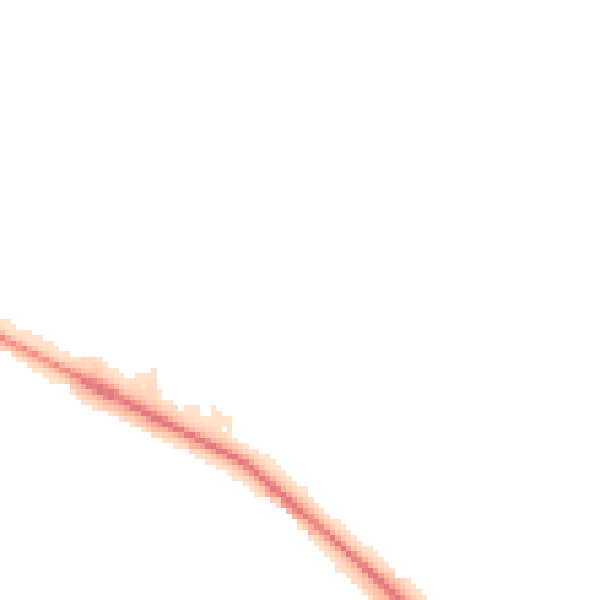 Night-time road noise heatmap for NN5 7UA