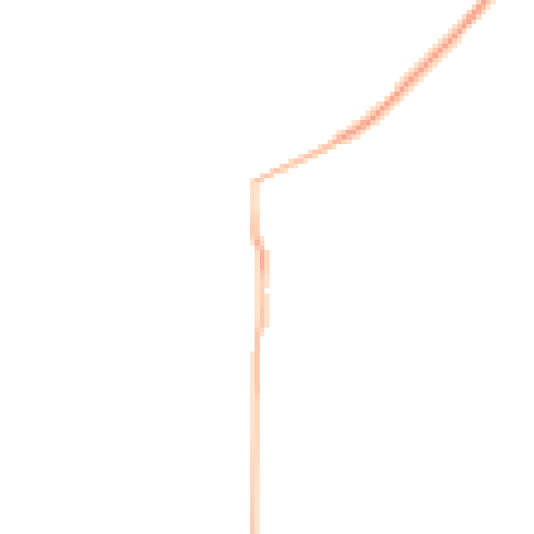 Night-time road noise heatmap for NN8 1FF