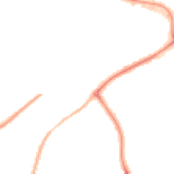 Night-time road noise heatmap for NN8 4GB