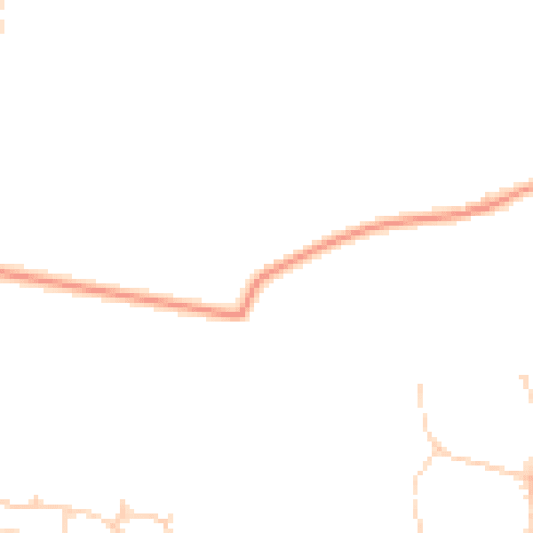 Daytime road noise heatmap for NN9 5AE