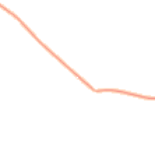 Daytime road noise heatmap for NN9 5AN