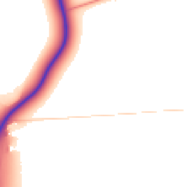 Daytime road noise heatmap for NN9 5BU