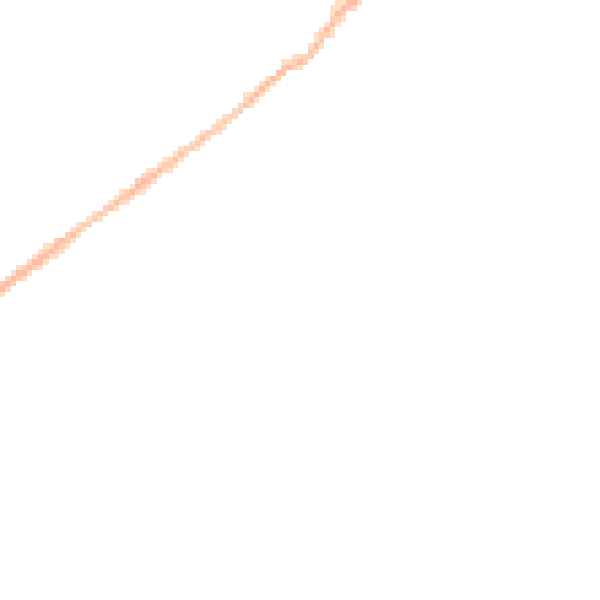 Night-time road noise heatmap for NN9 5LE