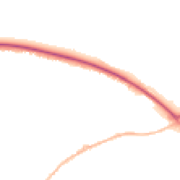 Night-time road noise heatmap for NN9 5TA