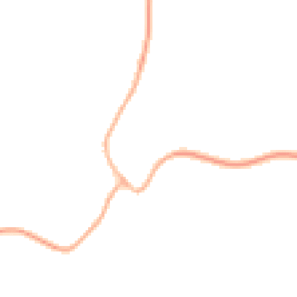 Night-time road noise heatmap for NN9 6GS