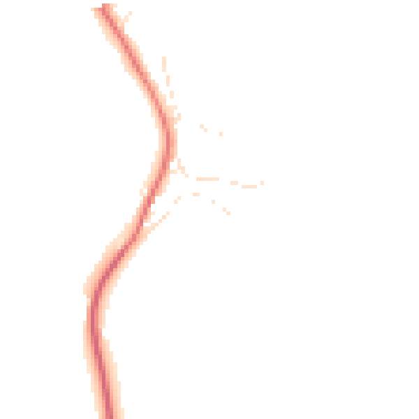 Daytime road noise heatmap for NP25 4NA