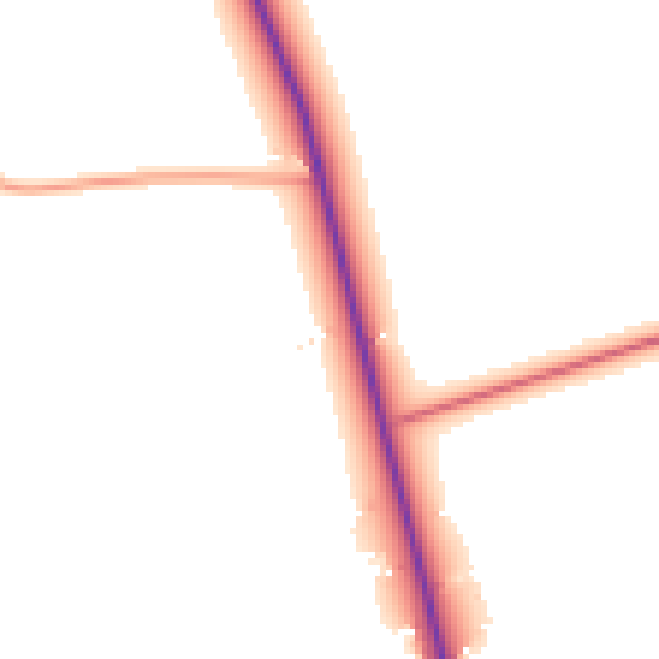 Daytime road noise heatmap for NR10 3AU