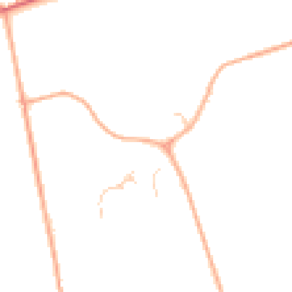 Daytime road noise heatmap for NR10 3BH