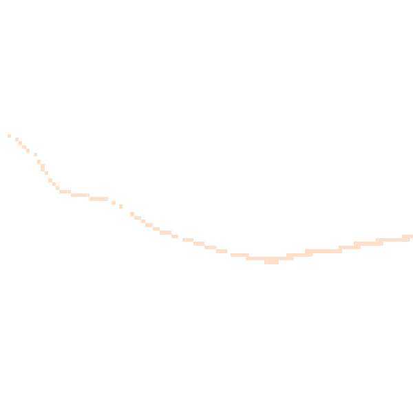 Night-time road noise heatmap for NR10 4AU