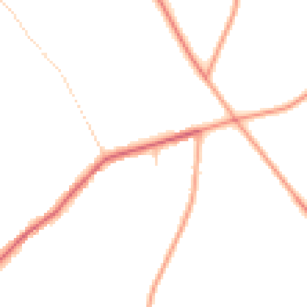 Daytime road noise heatmap for NR10 4DH