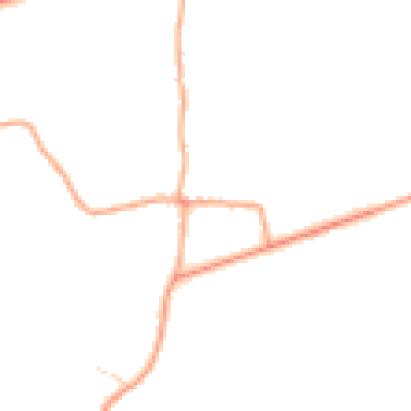 Daytime road noise heatmap for NR10 4HL